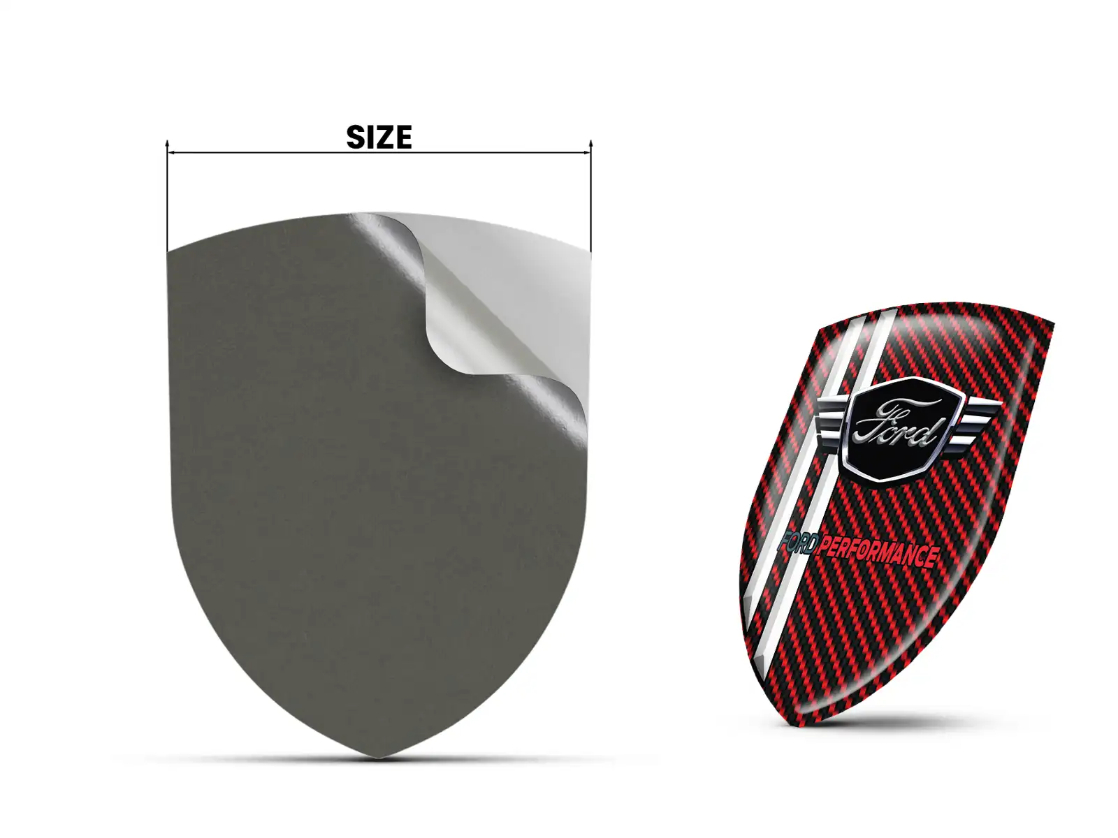 Ford Harz Badge Premium Edition Edle Dome Abzeichen